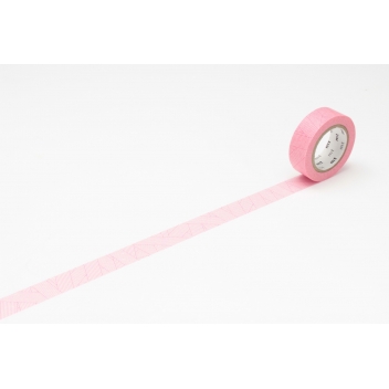 MT01D216Z - 4971910195925 - Masking Tape (MT) - Masking Tape MT 1,5 cm Trame messy rose