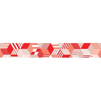 MT01D223Z - 4971910200261 - Masking Tape (MT) - Masking Tape MT 1,5 cm Géométrie rouge - 2
