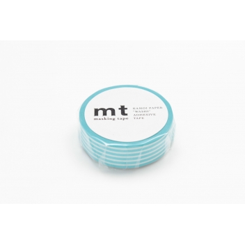 MT01D256Z - 4971910200582 - Masking Tape (MT) - Masking Tape MT 1,5 cm Ligne bleu pastel - 2