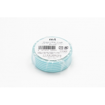 MT01D256Z - 4971910200582 - Masking Tape (MT) - Masking Tape MT 1,5 cm Ligne bleu pastel - 4