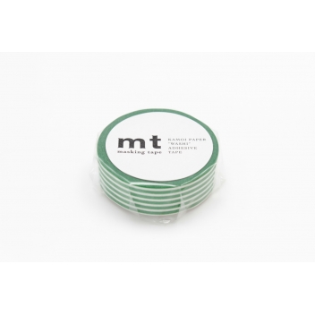 MT01D257Z - 4971910200599 - Masking Tape (MT) - Masking Tape MT 1,5 cm Ligne vert menthe