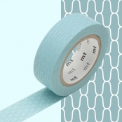 Masking Tape MT 1,5 cm Alvéole bleu