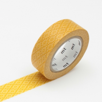 MT01D280Z - 4971910204306 - Masking Tape (MT) - Masking Tape MT 1,5 cm Fleur jaune - 2