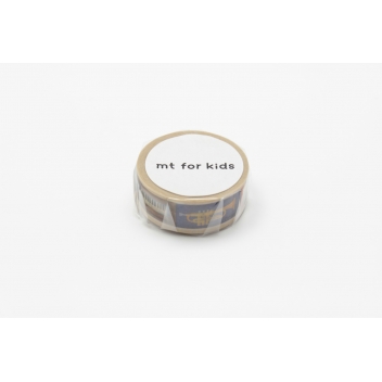 MT01KID11Z - 4971910192337 - Masking Tape (MT) - Masking Tape MT Kids 1,5 cm Instrument