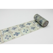 Masking Tape MT Casa 10 cm Faience florale