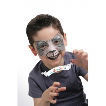 GT41631 - 3700010416316 - Grim'tout - Maquillage enfant Galet Gris souris - 2