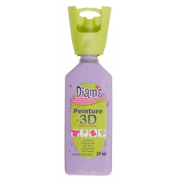 DI40905 - 3700010409059 - Diam's - Peinture Diam's 3D 37 ml Brillant Violet - 2