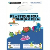 Plastique Fou Blanc 7 feuilles