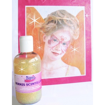 DI41304 - 3700010413049 - Diam's - Vernis scintillant pailleté 250ml - France