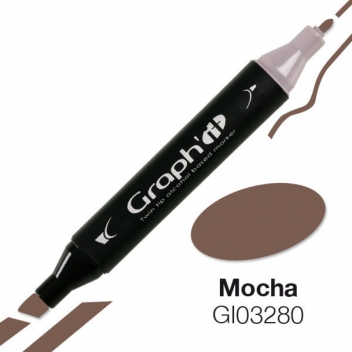 GI03280 - 3700010032806 - Graph it - Marqueur à l’alcool Graph'it 3280 Mocha - 2