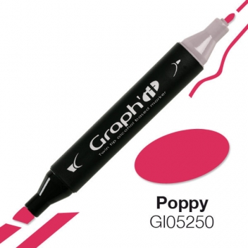 GI05250 - 3700010052507 - Graph it - Marqueur à l’alcool Graph'it 5250 Poppy - 2
