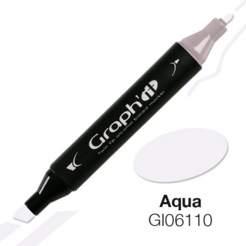 GI06110 - 3700010061103 - Graph it - Marqueur à l’alcool Graph'it 6110 Aqua - 2