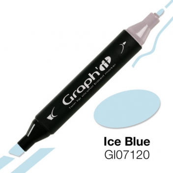 GI07120 - 3700010071201 - Graph'it - Marqueur à l’alcool Graph'it 7120 Ice blue - 2