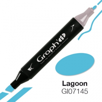 GI07145 - 3700010071454 - Graph it - Marqueur à l’alcool Graph'it 7145 Lagoon - 2