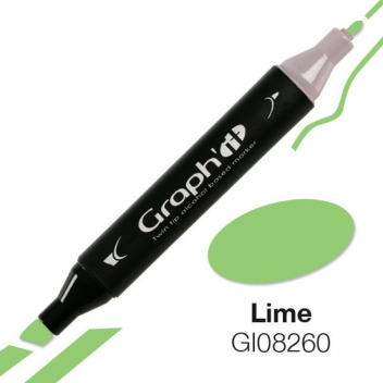 GI08260 - 3700010082603 - Graph it - Marqueur à l’alcool Graph'it 8260 Lime - 2
