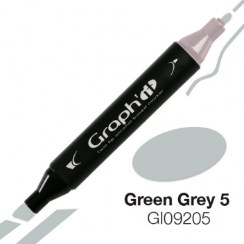 GI09205 - 3700010092053 - Graph it - Marqueur à l’alcool Graph'it 9205 Green Grey 5 - 2