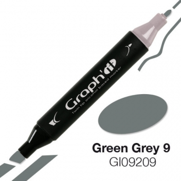 GI09209 - 3700010092091 - Graph it - Marqueur à l’alcool Graph'it 9209 Green Grey 9 - 2