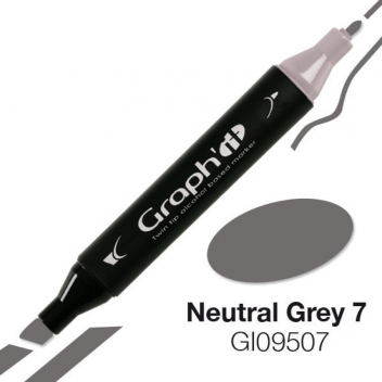 GI09507 - 3700010095078 - Graph it - Marqueur à l’alcool Graph'it 9507 Neutral Grey 7 - 2