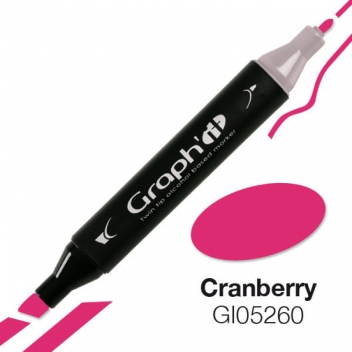 GI05260 - 3700010052606 - Graph it - Marqueur à l’alcool Graph'it 5260 Cranberry - 2