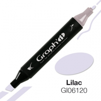 GI06120 - 3700010061202 - Graph it - Marqueur à l’alcool Graph'it 6120 Lilac - 2