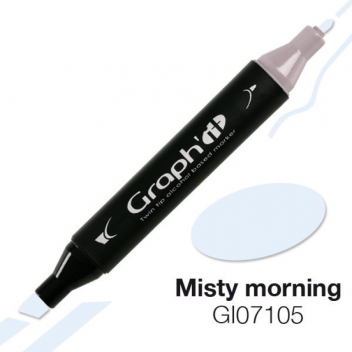 GI07105 - 3700010071058 - Graph it - Marqueur à l’alcool Graph'it 7105 Misty Morning - 2