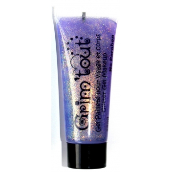 GT41976 - 3700010419768 - Grim'tout - Maquillage pour enfant Gel pailleté Mauve 25ml - 2