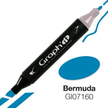GI07160 - 3700010071607 - Graph it - Marqueur à l’alcool Graph'it 7160 Bermuda - 2