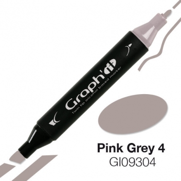 GI09304 - 3700010093043 - Graph it - Marqueur à l’alcool Graph'it 9304 Pink Grey 4 - 2