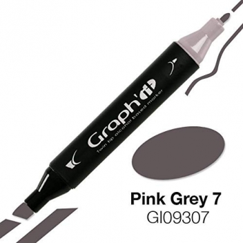 GI09307 - 3700010093074 - Graph it - Marqueur à l’alcool Graph'it 9307 Pink Grey 7 - 2