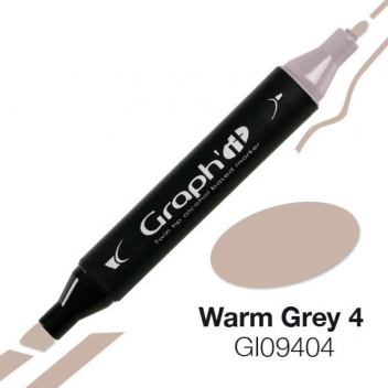 GI09404 - 3700010094040 - Graph it - Marqueur à l’alcool Graph'it 9404 Warm Grey 4 - 2