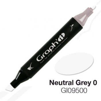 GI09500 - 3700010095009 - Graph it - Marqueur à l’alcool Graph'it 9500 Neutral Grey 0 - 2