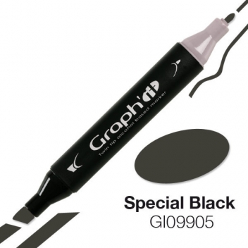 GI09905 - 3700010099052 - Graph it - Marqueur à l’alcool Graph'it 9905 Special Black - 2