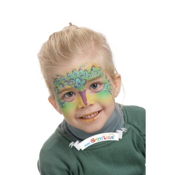 GT41198 - 3700010411984 - Grim'tout - Maquillage enfant Galet Jaune soleil - 3