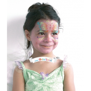 GT41600 - 3700010416002 - Grim'tout - Pochoir de maquillage pour enfant Chats et papillons - 2