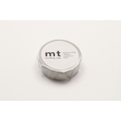 Masking Tape MT 1,5 cm Uni Pastel gris