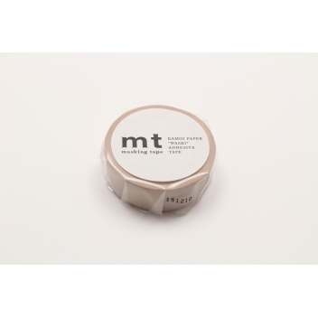 MT01P496Z - 4971910279724 - Masking Tape (MT) - Masking Tape MT 1,5 cm Uni Pastel marron
