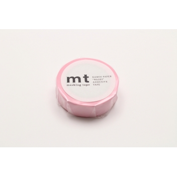 MT01P495Z - 4971910279717 - Masking Tape (MT) - Masking Tape MT 1,5 cm Uni Pastel rose