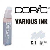 Encre Various Ink pour marqueur Copic C1 Cool Gray No.1