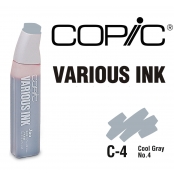 Encre Various Ink pour marqueur Copic C4 Cool Gray No.4