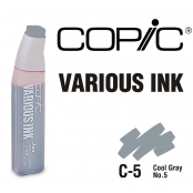 Encre Various Ink pour marqueur Copic C5 Cool Gray No.5
