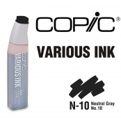 Encre Various Ink pour marqueur Copic N10 Neutral Gray N°10