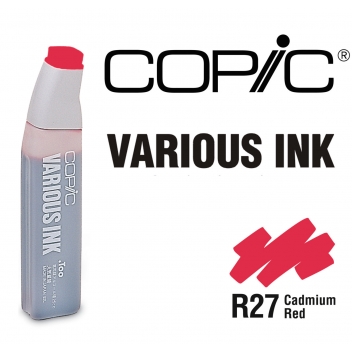 CER27 - 4511338005187 - Copic - Encre Various Ink pour marqueur Copic R27 Cadmium Red - 2