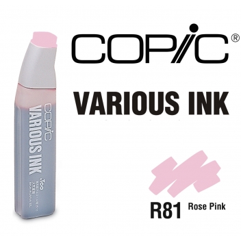 CER81 - 4511338019245 - Copic - Encre Various Ink pour marqueur Copic R81 Rose Pink - 2
