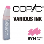 Encre Various Ink pour marqueur Copic RV14 Begonia Pink
