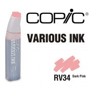 Encre Various Ink pour marqueur Copic RV34 Dark Pink