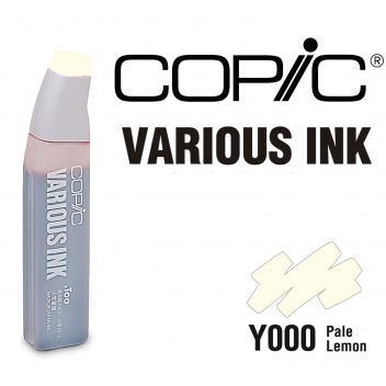 CEY000 - 4511338019337 - Copic - Encre Various Ink pour marqueur Copic Y000 Pale Lemon - 2
