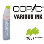 Encre Various Ink pour marqueur Copic YG07 Acid Green