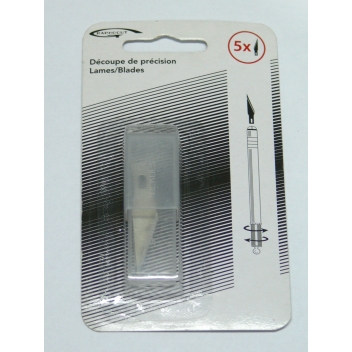 GXK41556 - 3700010415562 - Grapho Cut - Lame de rechage pour Couteau Grapho'cut n°1 5 pièces