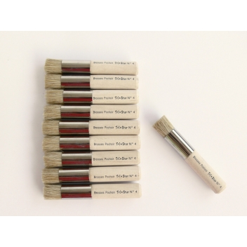 YA41587 - 3700010415876 - Kiddi Craft - Brosses Pochoir n°4 10 pièces