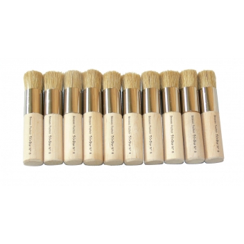 YA41588 - 3700010415883 - Kiddi Craft - Brosses Pochoir n°8 10 pièces
